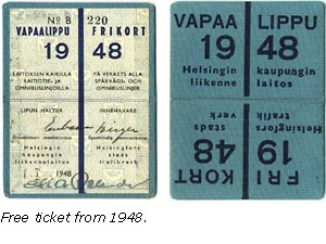Free ticket from 1948.