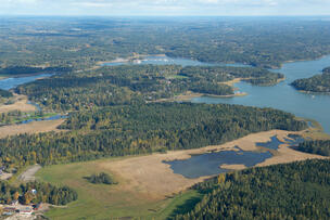 Aerial view of Östersundom