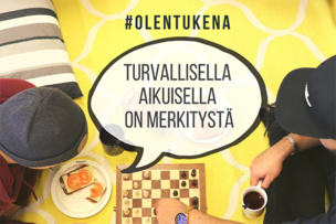 #olentukena-kampanjan juliste