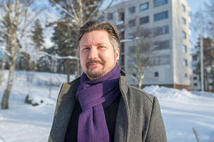 Aleksi Heikkilä. Kuva: Kirsi Riipinen.