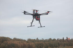 Drone ilmassa.