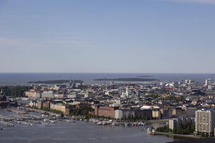 Ilmakuva Kalasatamasta. 