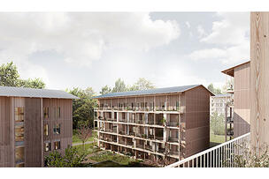 Metsä puilta -voittajaehdotus, Arkkitehtitoimisto A-Konsultit Oy ja Arkkitehtuuri- ja muotoilutoimisto Talli Oy