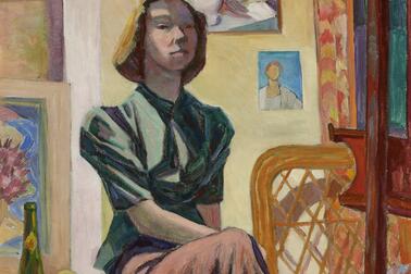 Tove Jansson: Omakuva ja korituoli, 1937. 