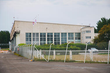 Hangaari-rakennus.