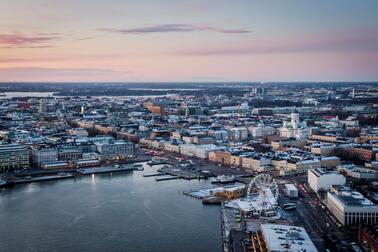 Ilmakuva Helsingistä