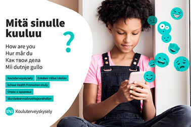 Valtakunnallinen kouluterveyskysely toteutetaan maalis-huhtikuussa.