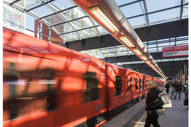 Metro Rastilan metroasemalla.