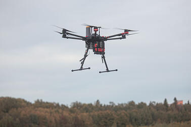 Drone ilmassa.