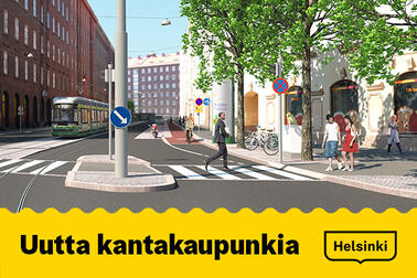 Uutta kantakaupunkia -asukastilaisuus verkossa 17. maaliskuuta klo 17 alkaen.