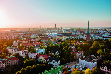 Helsinki Aerial Picture, Photo by Jussi Hellsten