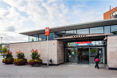 Puotilan metroasema.