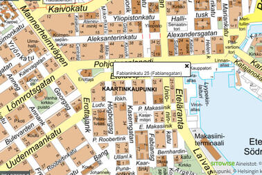 Karttakuva alueesta.