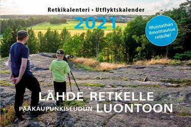 Luontoretkikalenterin kansikuva.
