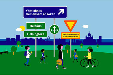 Yhteishaun kuvituskuva.