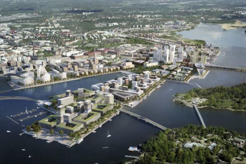 Havainnekuva valmiista Nihdistä Havainnekuva valmiista Nihdistä