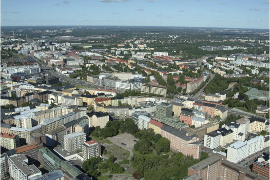 Ilmakuva Helsingistä, Kuva: Skyfoto / Sami Kurikka Ilmakuva Helsingistä, Kuva: Skyfoto / Sami Kurikka