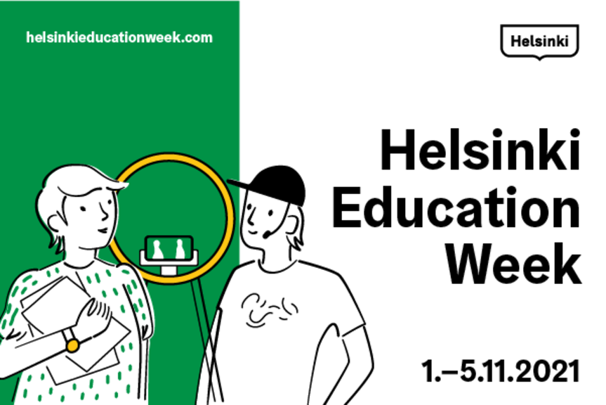 Helsinki Education Week -tapahtumaviikon 1.-5.11.2021 tunnuskuva