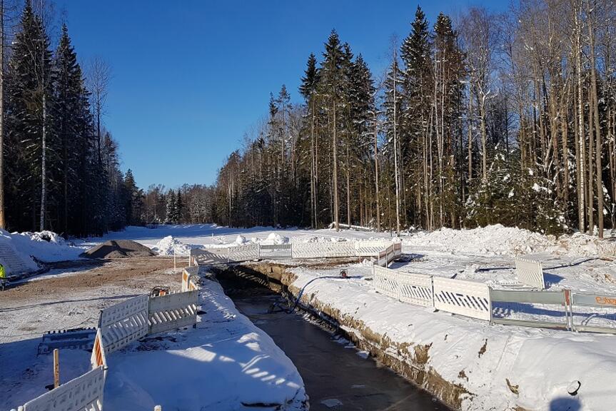 Honkasuontien rakentaminen alkoi helmikuussa. Honkasuontien rakentaminen alkoi helmikuussa.