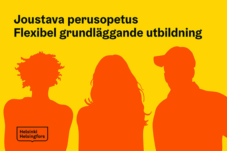Joustavan perusopetuksen (Jopo) tunnuskuva. 