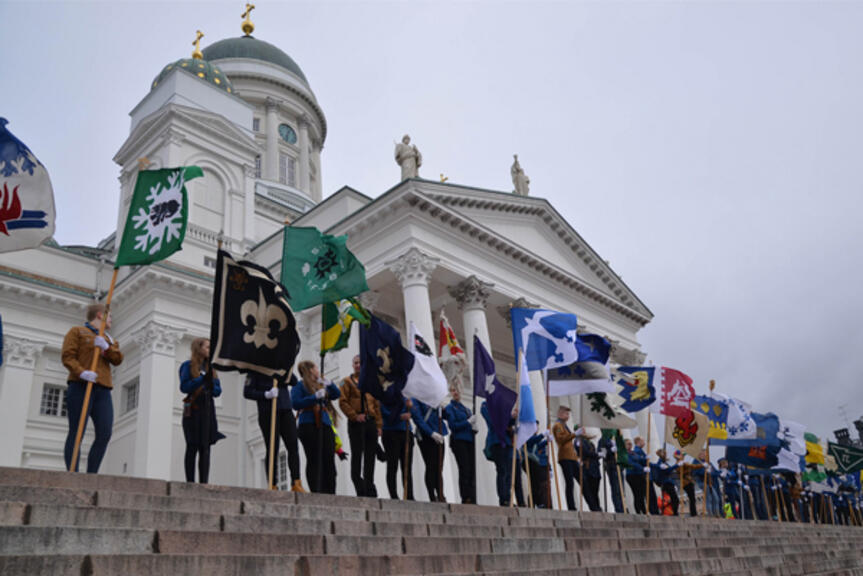 Vuoden 2017 Kohtaaminen-tapahtuma Senaatintorilla. Vuoden 2017 Kohtaaminen-tapahtuma Senaatintorilla.