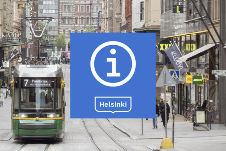 Raitiovaunu lumisella kadulla. Raitiovaunu lumisella kadulla.