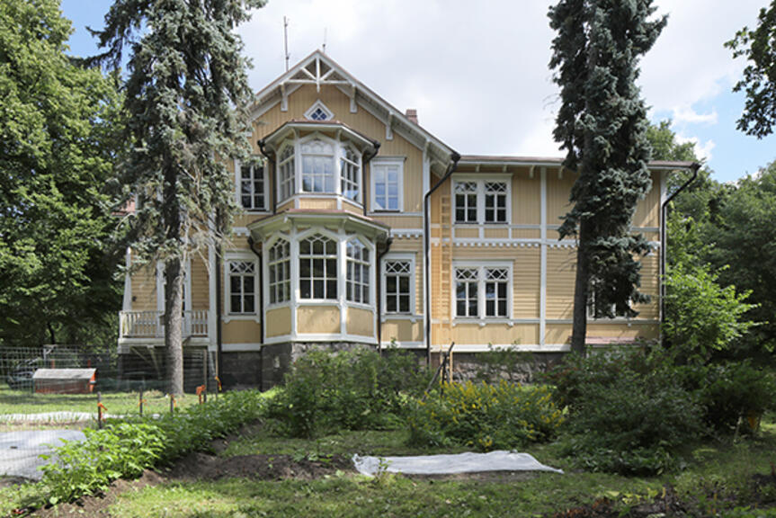 Pauligin huvila ulkoapäin. Pauligin huvila ulkoapäin.