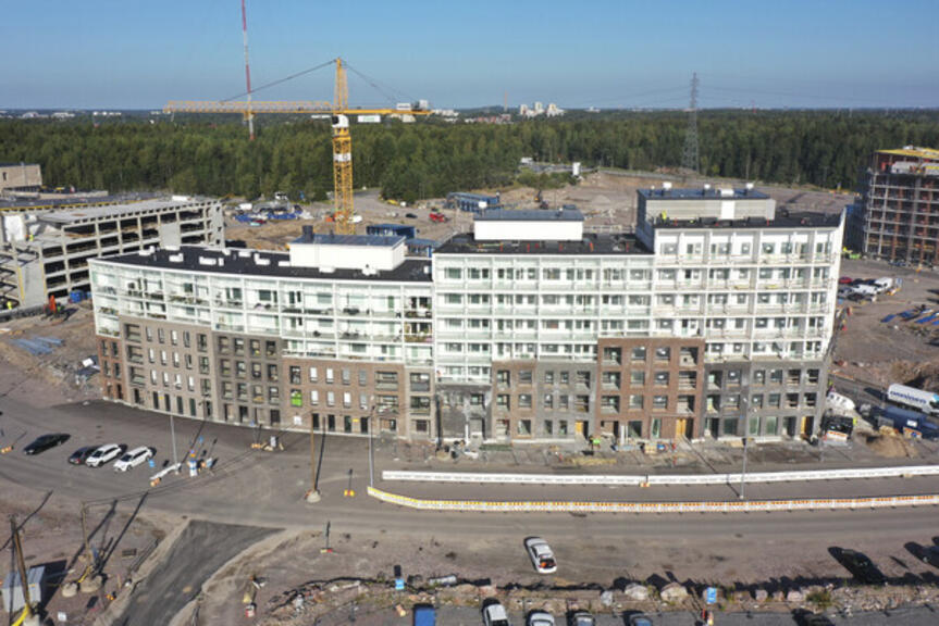 Postipuiston uusi asuinalue. Kuva: Tero Pajukallio Postipuiston uusi asuinalue. Kuva: Tero Pajukallio