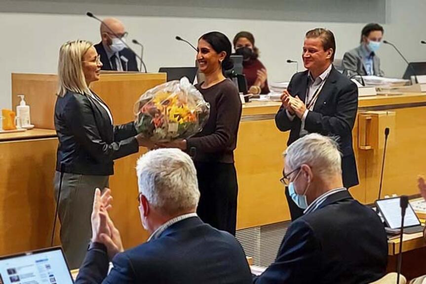 Satu Järvenkallas. Kuva: Mika Ruusunen, Helsingin kaupunki