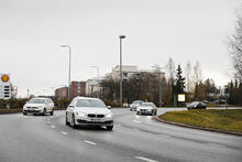 Liikennejärjestelyt muuttuvat Haagan kiertoliittymässä 