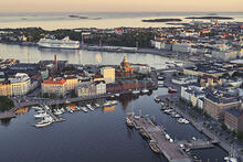 Ilmakuva Helsingistä. Kuva: Kari Ylitalo