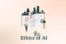 Kuvistuskuva: Ethics of AI -kurssin logo