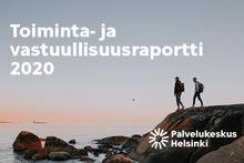 Palvelukeskus Helsingin toiminta- ja vastuullisuusraportti 2020