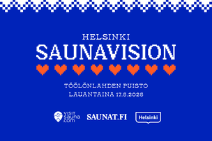 SAUNAVISION-tapahtuman juliste