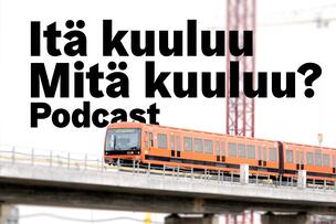 Metrojuna Kalasatamassa.