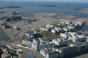 Ilmakuva Jätkäsaaresta kesältä 2010