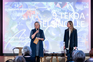 Marja-Leena Rinkineva ja Mari Männistö.