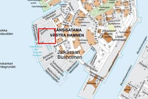 Saukonkanava kartalla.