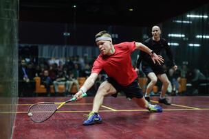 Squashin pelaajia.
