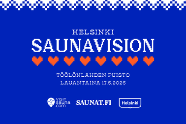 SAUNAVISION-tapahtuman juliste
