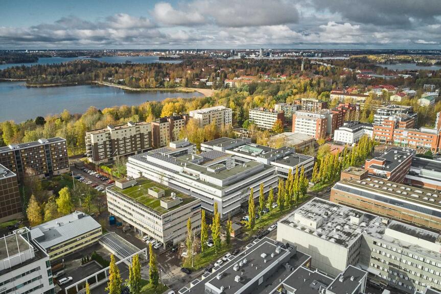 Vattuniemi ilmasta käsin