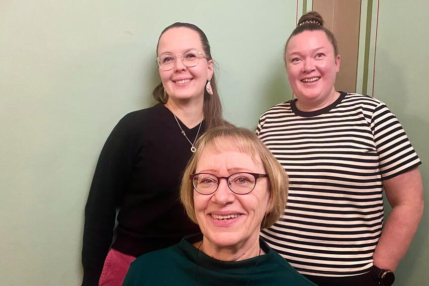 Yhteistyö vaikuttamistoimielinten kanssa on enemmän kuin kuulemista, se on kumppanuutta, toteavat Marja Säikkä, Tiina Lappalainen ja Hanna Ruohonen.