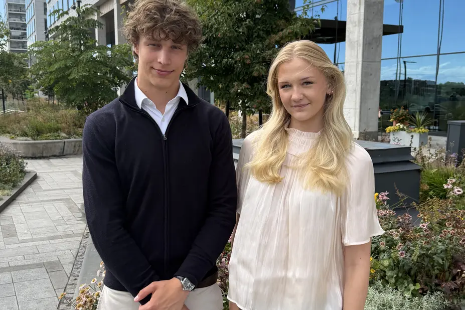 Emilia Huikko ja Agathon Westin