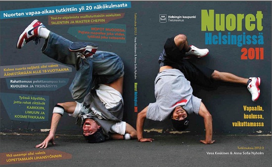 Nuoret Helsingiss� 2011 kirjan kansi