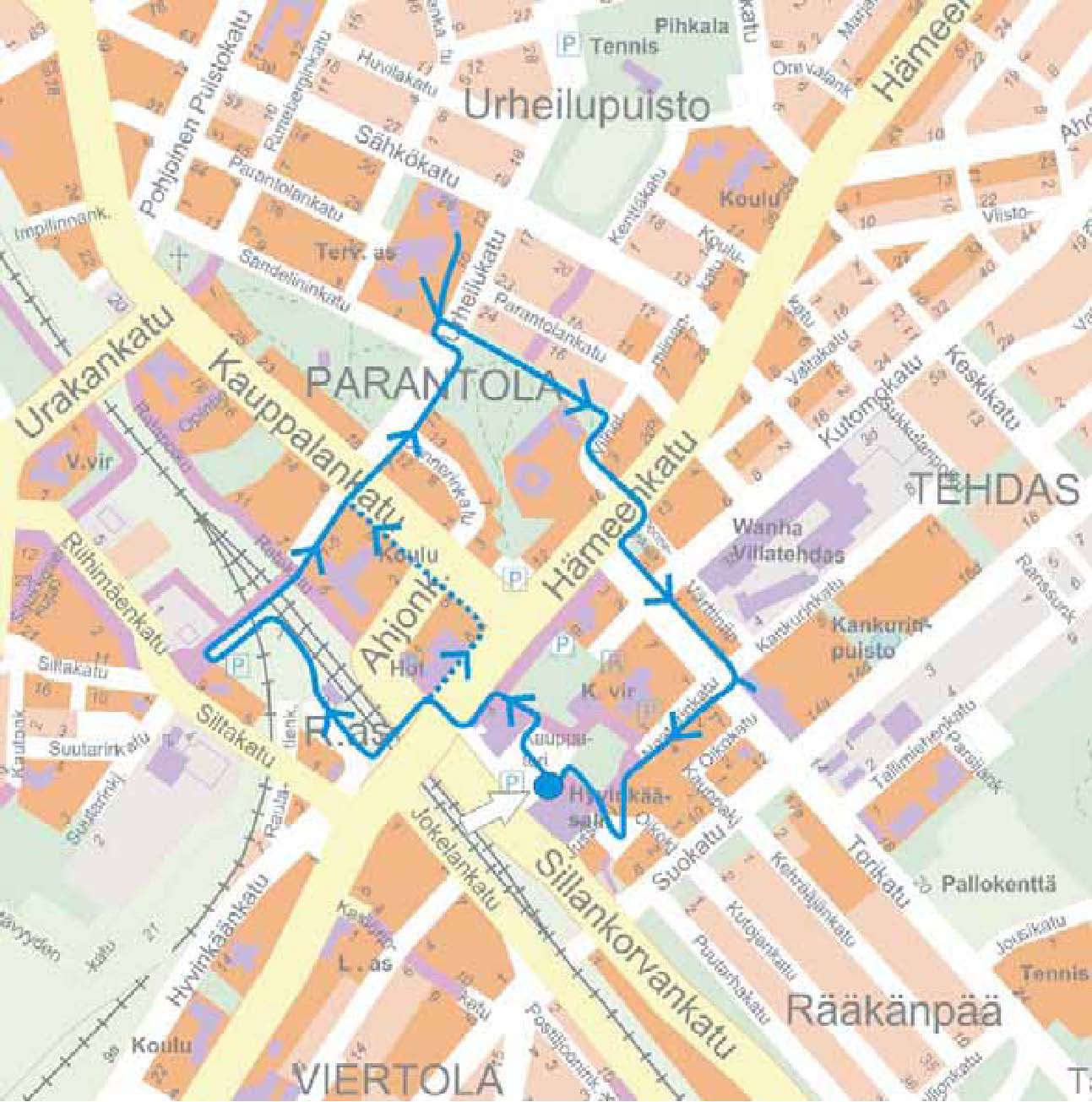 Hyvinkää Keskusta Kartta