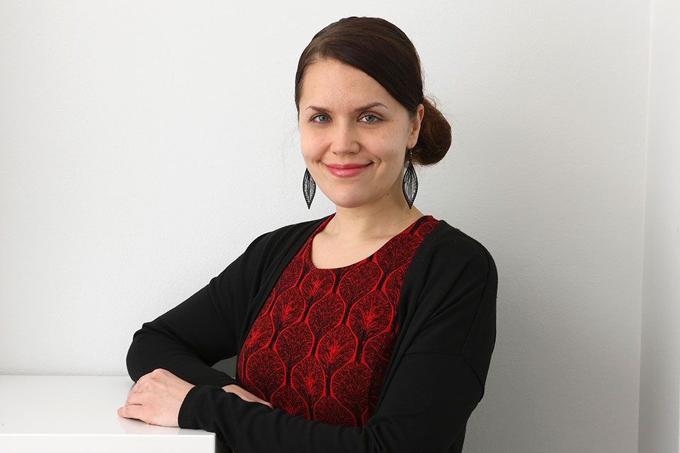 Annina Ala-Outinen. Photo: Pertti Nisonen / City of Helsinki Annina Ala-Outinen. Photo: Pertti Nisonen / City of Helsinki