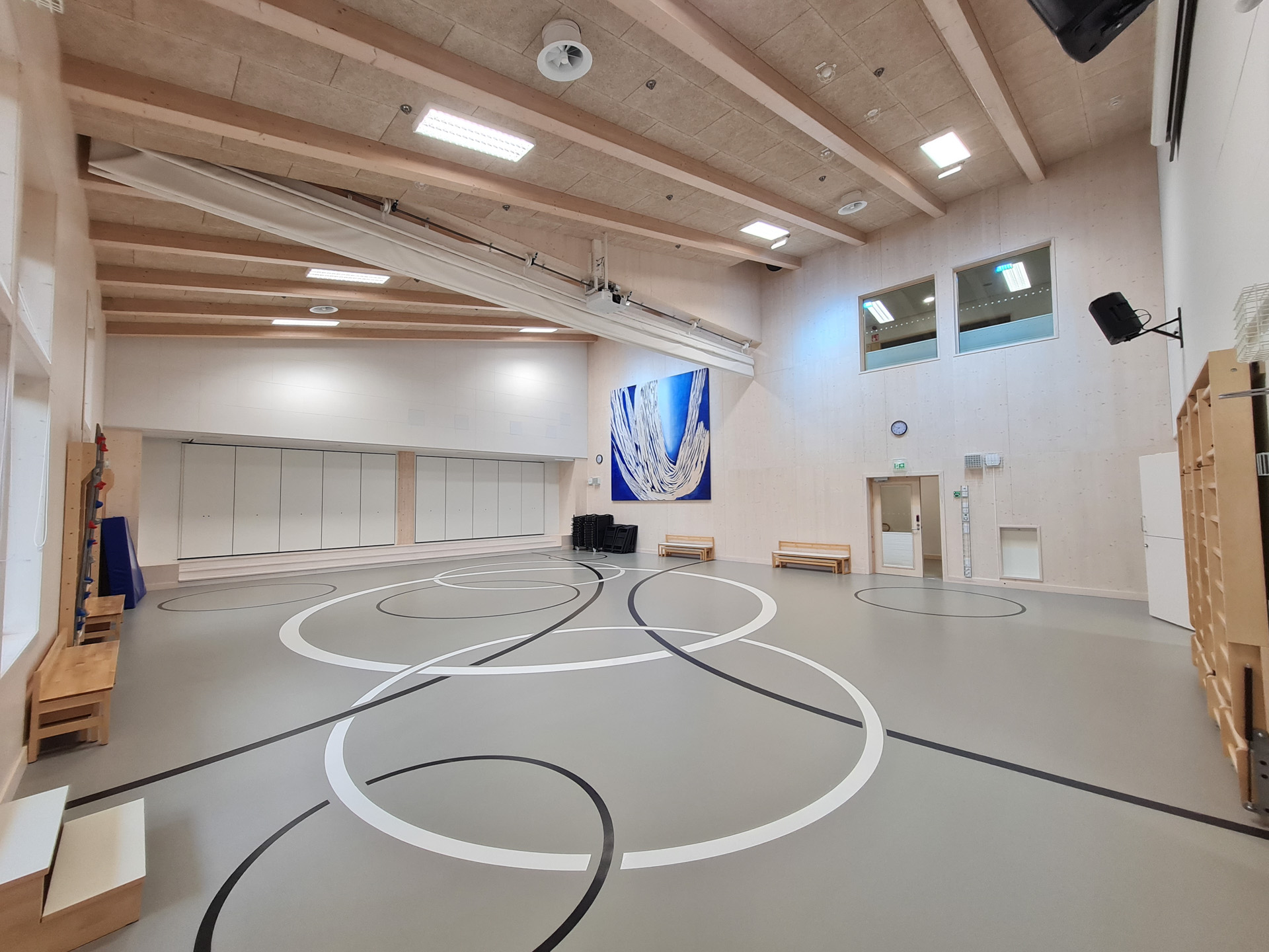 Bild av verksamhetsställetGrundskolan Kannelmäen peruskoulu / Idrotssal