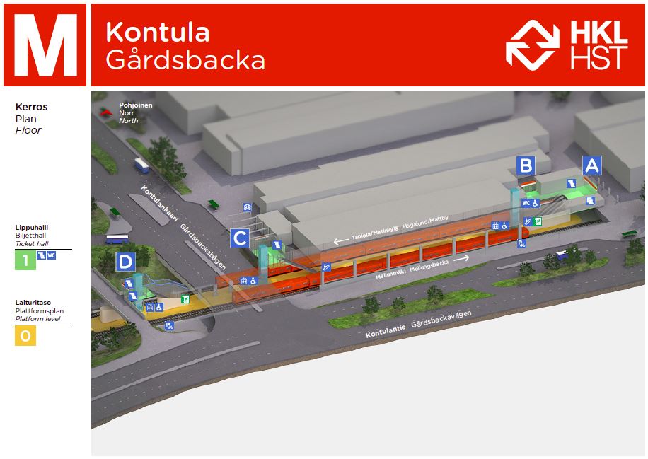 Bild av verksamhetsställetGårdsbacka metrostaton A