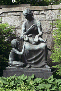 Johannes Haapasalo: Mother Earth, 1939. You may not use this photo for commercial purposes. © Photo: Helsinki Art Museum Johannes Haapasalo: Mother Earth, 1939. You may not use this photo for commercial purposes. © Photo: Helsinki Art Museum