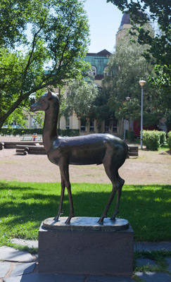 Matti Haupt: Metsäkauris (Bambi), 1957. Et voi käyttää kuvaa kaupallisiin tarkoituksiin. © Kuva: Helsingin taidemuseo / Maija Toivanen Matti Haupt: Metsäkauris (Bambi), 1957. Et voi käyttää kuvaa kaupallisiin tarkoituksiin. © Kuva: Helsingin taidemuseo / Maija Toivanen